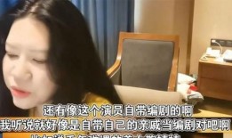 编剧爆料娱乐圈内幕